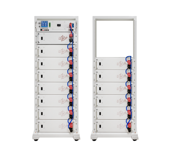 Акумулятор LP LiFePO4 Battery HVM 716,8V 50Ah (35840 Wh) BMS 160А P AB Lrack white
