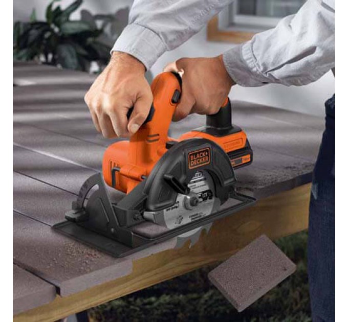 Пила дискова акумуляторна BLACK+DECKER BDCCS18N