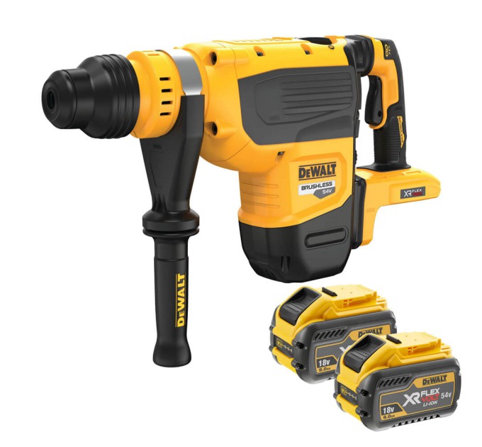 Перфоратор акумуляторний безщітковий SDS MAX DeWALT DCH735X2