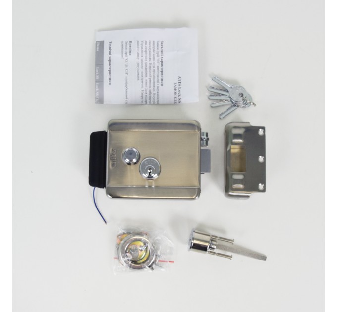Електромеханічний замок ATIS Lock SS з нержавіючої сталі для контролю доступу