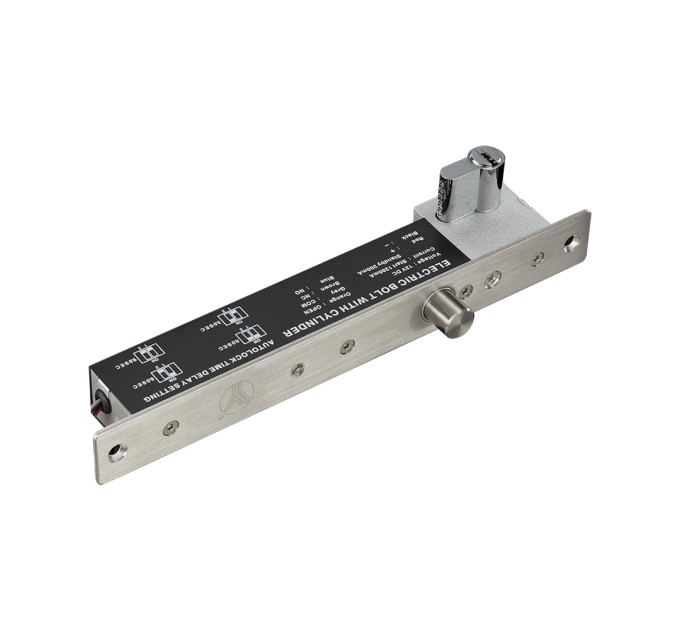 Електроригельний замок Yli Electronic YB-600B (LED) врізний для системи контролю доступу