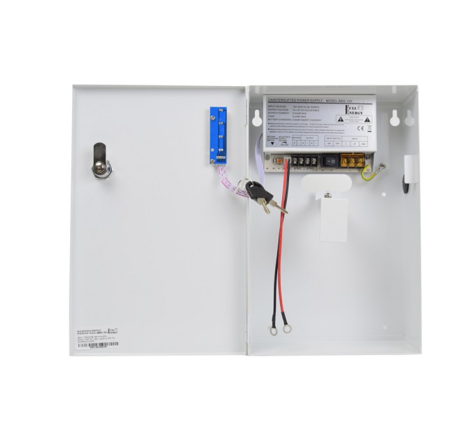 Блок безперебійного живлення Full Energy BBG-125-L для відеоспостереження 12В, 5А, під 18Аг акумулятор
