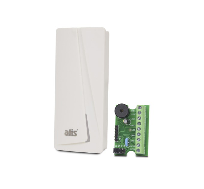 Комплект автономний контролер ATIS AC-03 + зчитувач EM-Marine ATIS PR-08 EM-W (white)