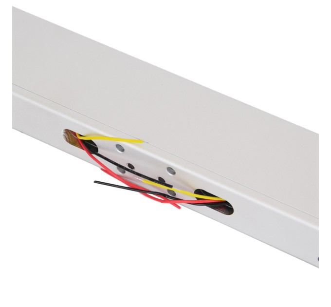 Електромагнітний замок для двостулкових дверей Yli Electronic YM-280ND(LED)-DS зі світловою індикацією, датчиком стану замка і дверей для системи контролю доступу