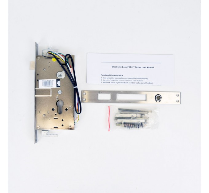 Ригельний замок ATIS Lock Mortise SS-L врізний для системи контролю доступу