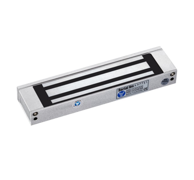 Електромагнітний замок Yli Electronic YM-180 з куточком монтажним Yli Electronic MBK-180L