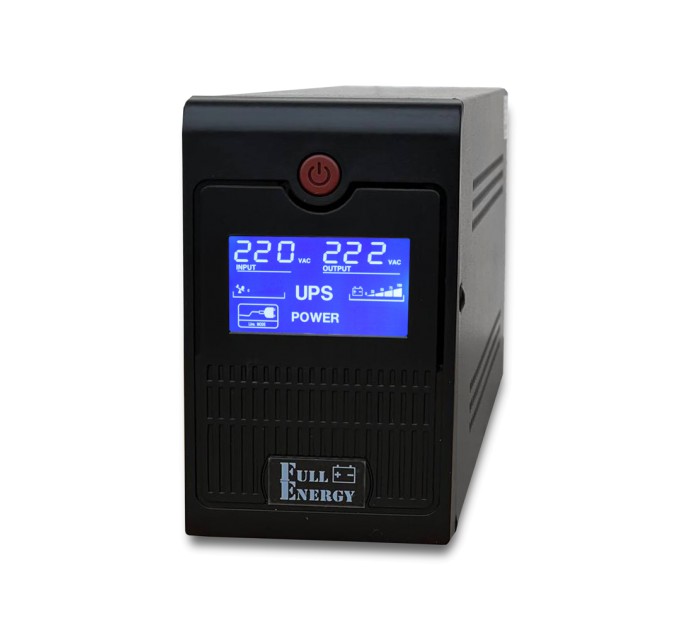 Автономне ДБЖ Full Energy BBGP-220/6,5Pro 650ВА / 360Вт offline з РК-дисплеєм