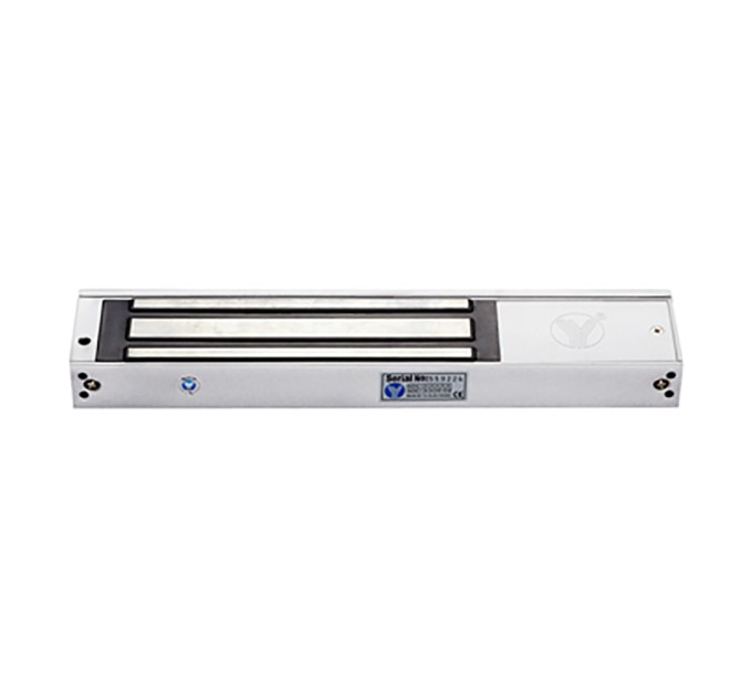 Електромагнітний замок Yli Electronic YM-350 з куточком монтажним Yli Electronic MBK-350ZL