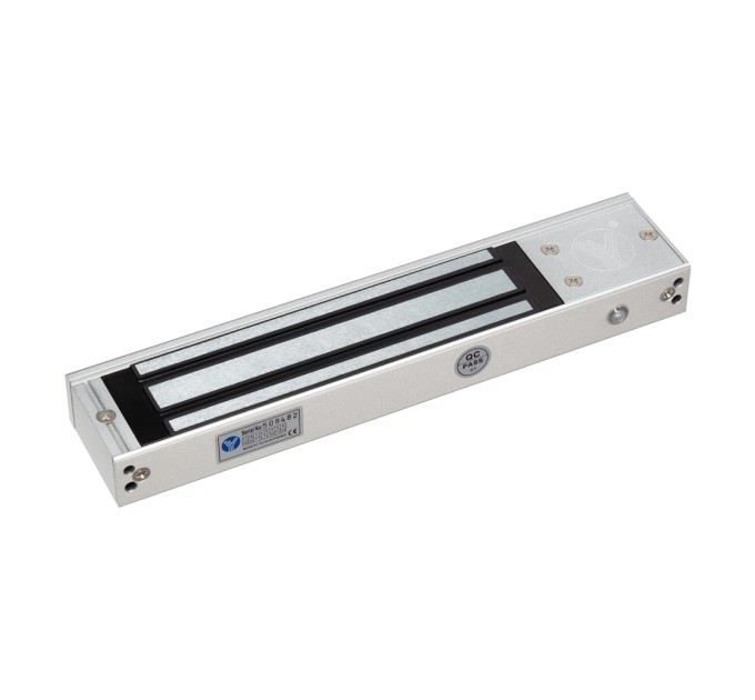 Електромагнітний замок Yli Electronic YM-350 з куточком монтажним Yli Electronic MBK-350ZL