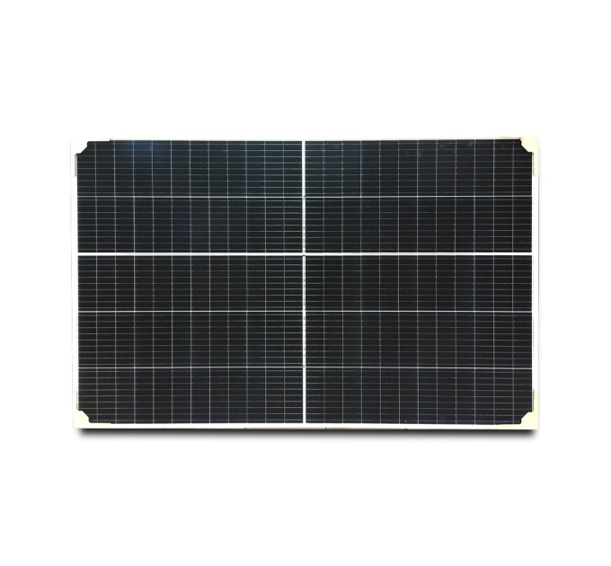 Автономна система безперебійного живлення потужністю 2.4 кВт з LiFePO4 АКБ, сонячними панелями та монтажним набором на плоску крівлю