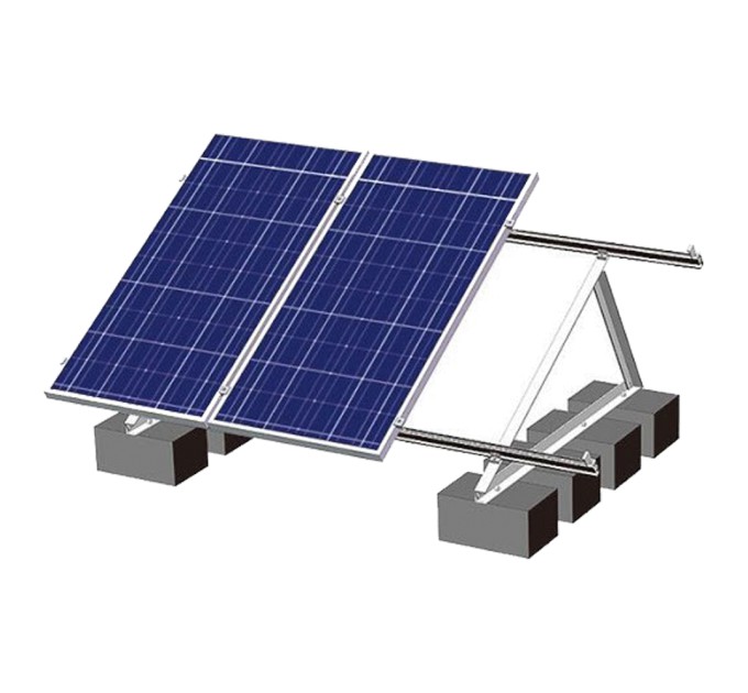 Автономна система безперебійного живлення потужністю 2.4 кВт з LiFePO4 АКБ, сонячними панелями та монтажним набором (баластна система)