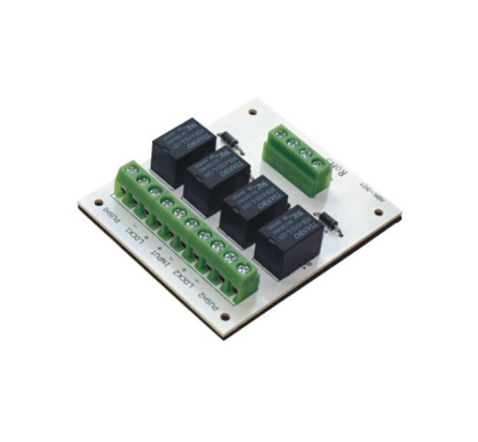 Релейний модуль PCB-501 на дві двері (шлюз)