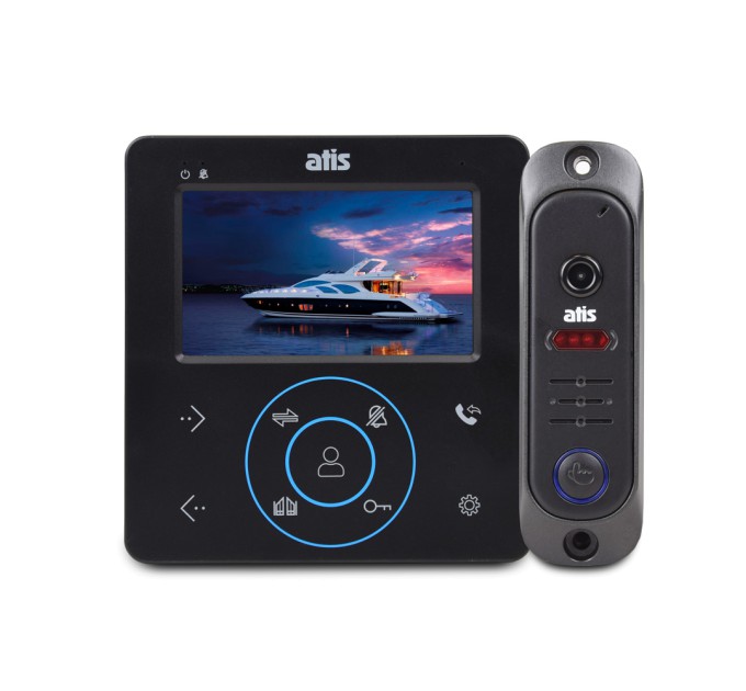 Комплект відеодомофона ATIS AD-480 B Kit box
