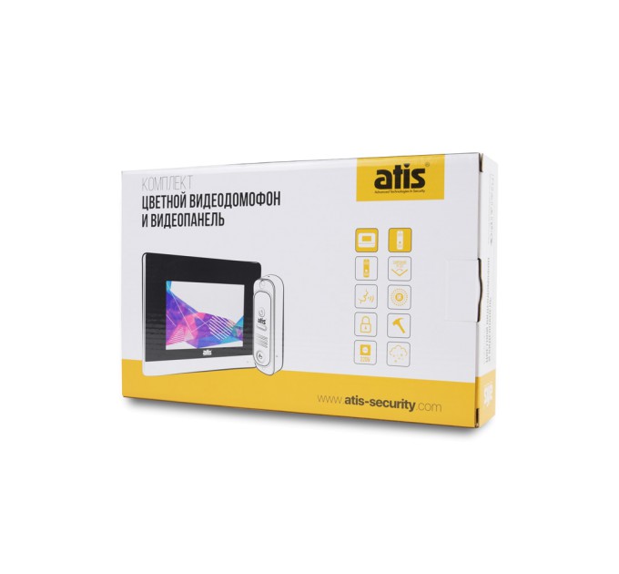 Комплект відеодомофона ATIS AD-480MW Kit box