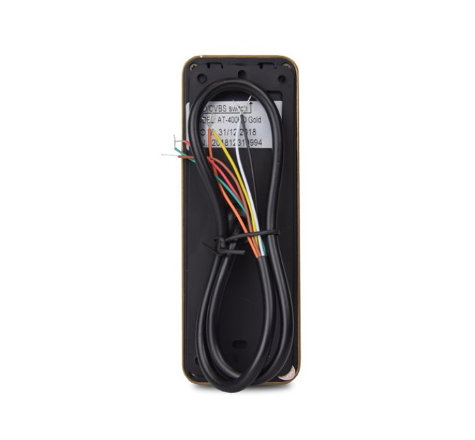 Комплект Wi-Fi відеодомофонa 7" ATIS AD-770FHD/T-Black з підтримкою Tuya Smart + AT-400HD Gold