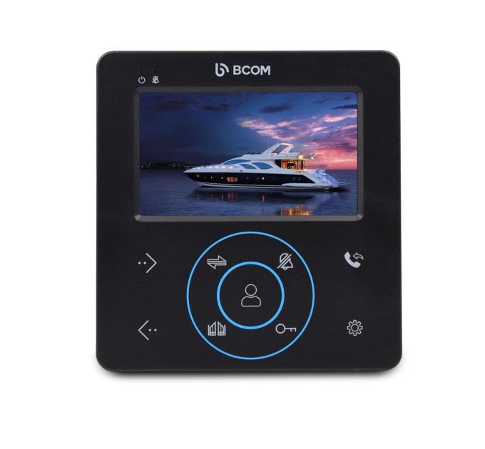 Відеодомофон 4" BCOM BD-480 Black
