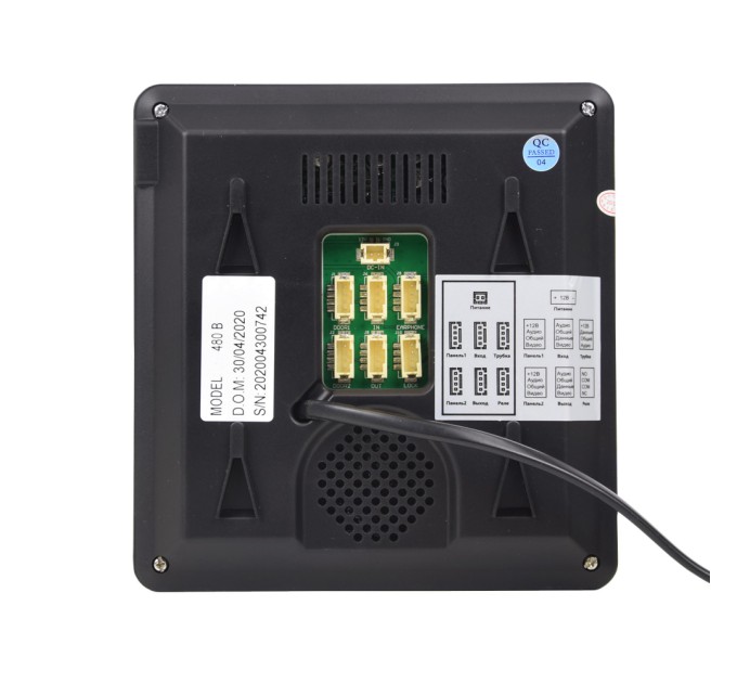 Відеодомофон 4" BCOM BD-480 Black