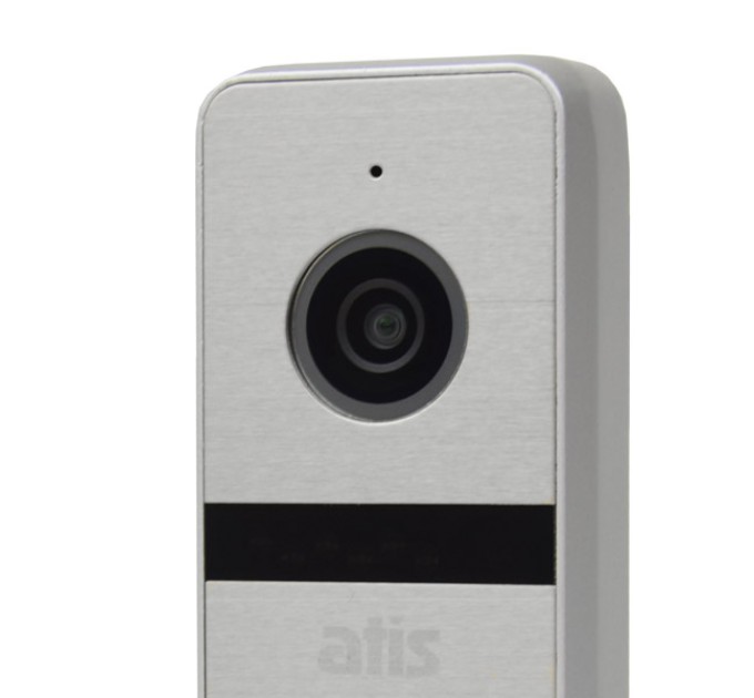 Комплект відеодомофона ATIS AD-1070FHD/T Black з підтримкою Tuya Smart + AT-400HD Silver