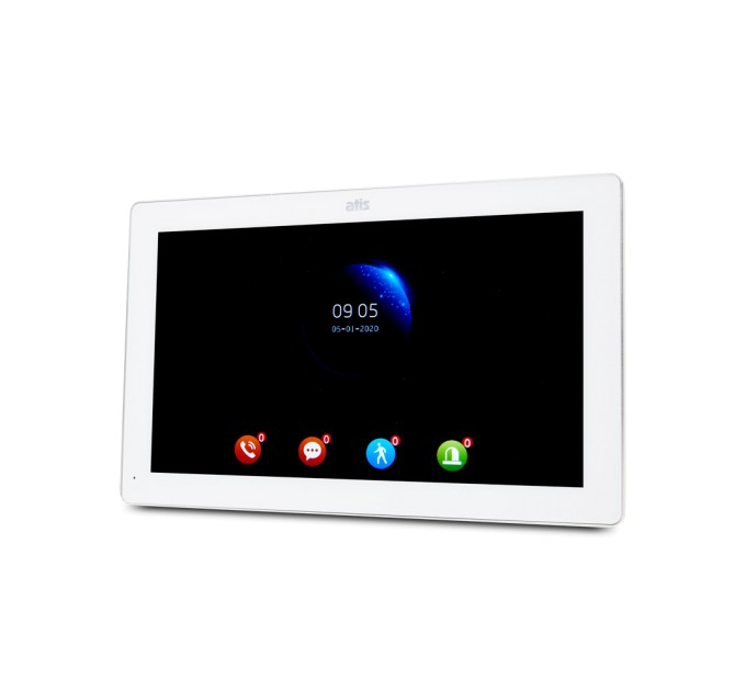 Комплект відеодомофона ATIS AD-1070FHD/T White з підтримкою Tuya Smart + AT-400FHD Silver