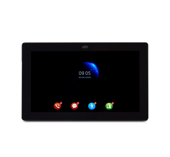 Комплект відеодомофона ATIS AD-1070FHD/T Black з підтримкою Tuya Smart + AT-400FHD Black