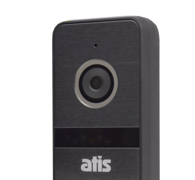 Комплект відеодомофона ATIS AD-1070FHD/T Black з підтримкою Tuya Smart + AT-400FHD Black