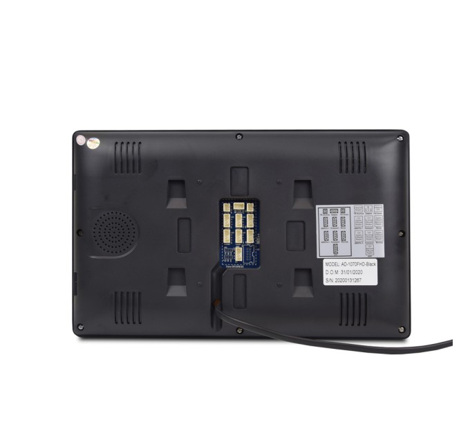 Комплект відеодомофона ATIS AD-1070FHD/T Black з підтримкою Tuya Smart + AT-400FHD Black