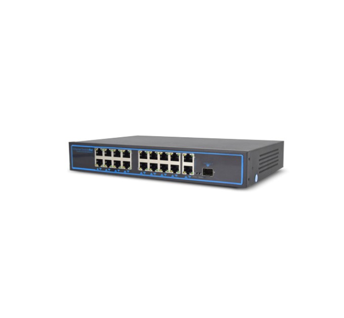 Коммутатор PoE-1018-16P-1S/250m