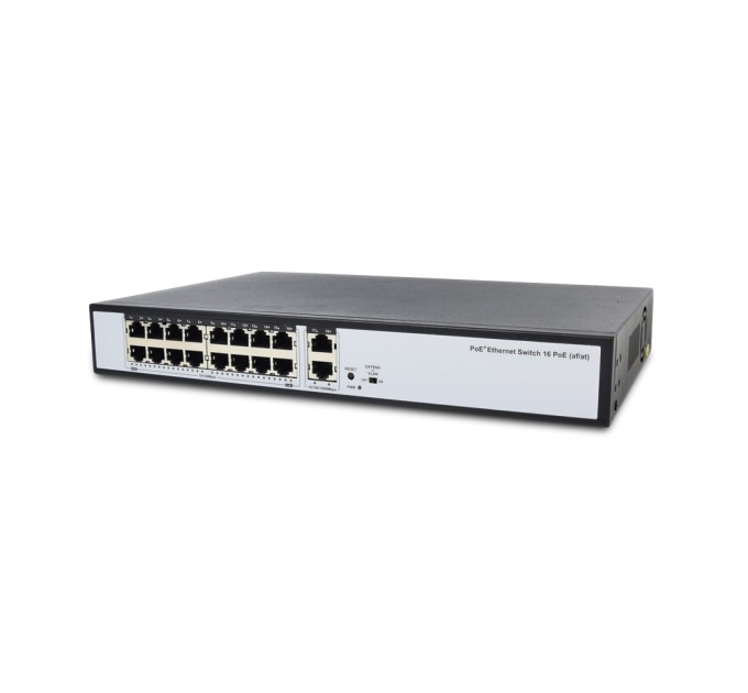 Некерований PoE-комутатор ATIS PoE-1018-16P Pro з 16 портами PoE