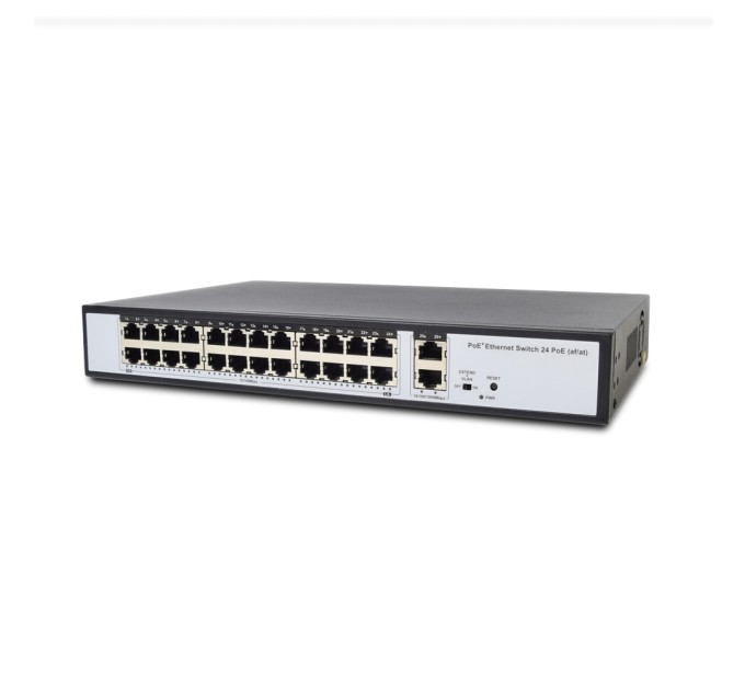 Некерований PoE-комутатор ATIS PoE-1026-24P Pro з 24 портами PoE