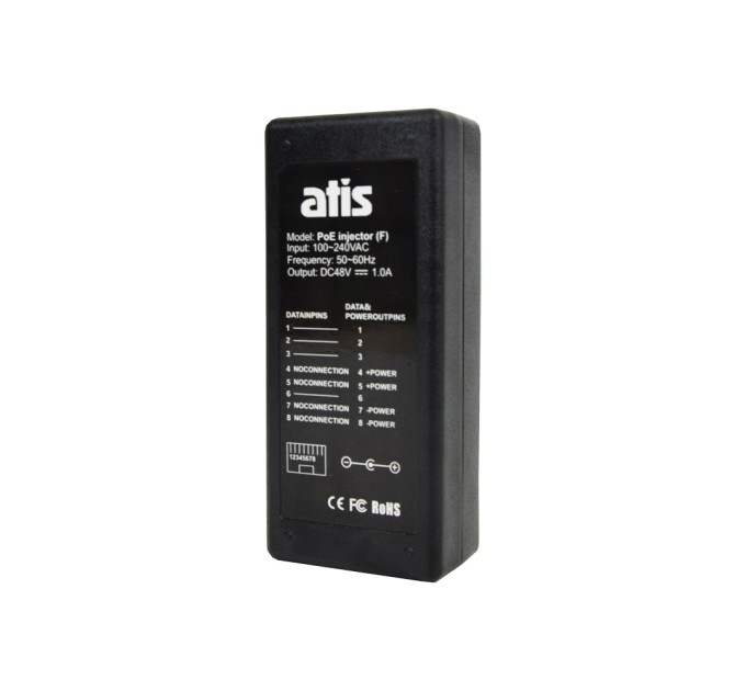 PoE-інжектор ATIS PoE injector (F) для IP-камер