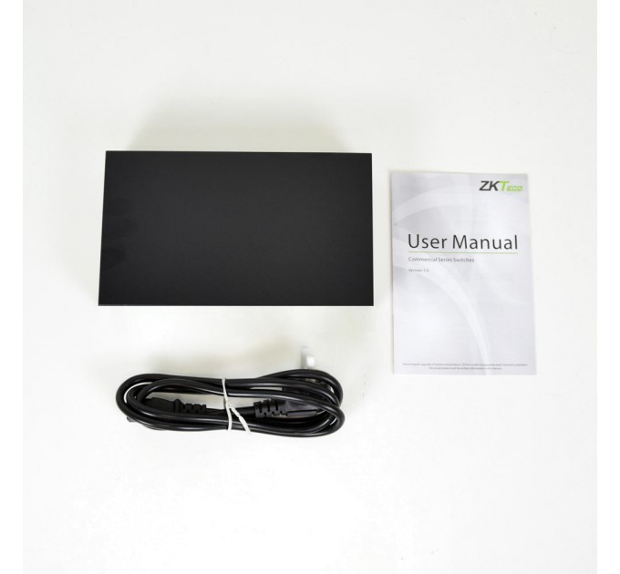 PoE-комутатор ZKTeco ZK-PoE82N-120W з 8 портами PoE