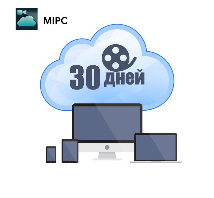 Код для активації хмарного зберігання на 1 місяць Cloud Access number для P2P камер ATIS