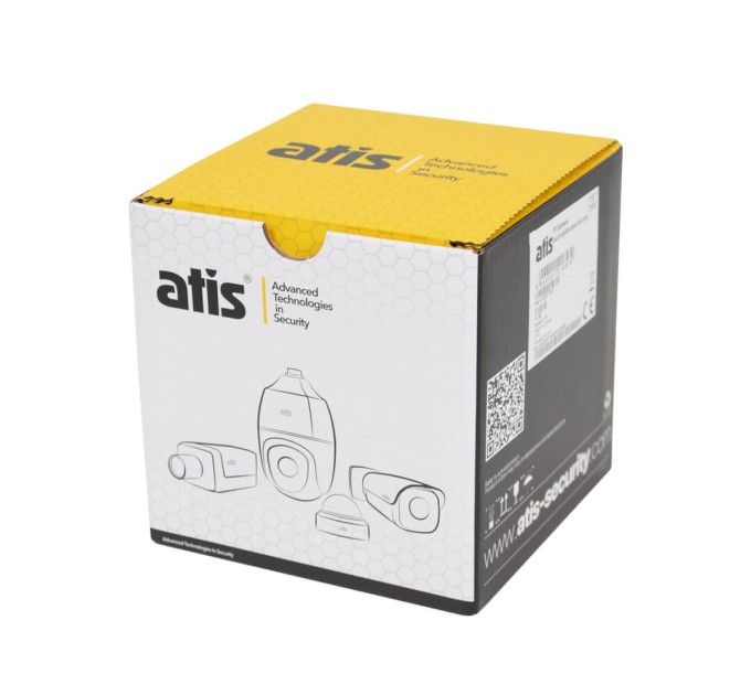 IP-відеокамера 5 Мп ATIS ANVD-5MAFIRP-40W/2.8-12A Ultra із вбудованим мікрофоном для системи IP-відеоспостереження