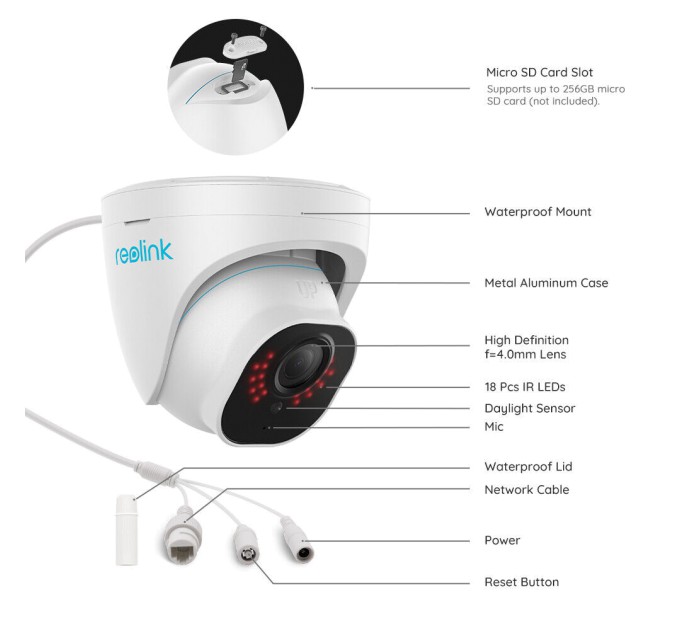 IP камера Reolink RLC-822A
