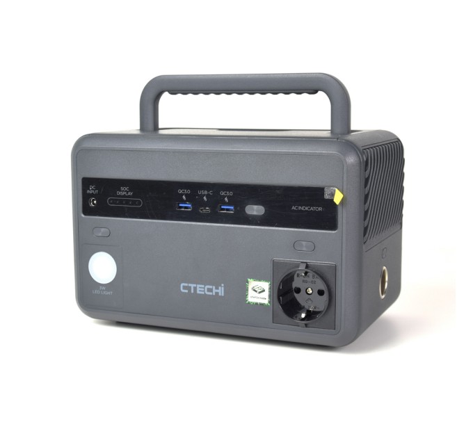 Зарядна станція CTECHi PPS-GT600 потужністю 600W/384Wh