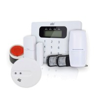 Комплект бездротової GSM сигналізації ATIS Kit GSM 100 + бездротовий датчик диму ATIS 229DW Комплект бездротової GSM сигналізації ATIS Kit GSM 100 + бездротовий датчик диму ATIS 229DW