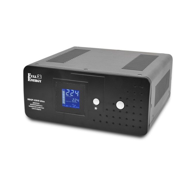 Автономне ДБЖ Full Energy BBGP-220/8Ultra 800ВА/480Вт з чистою синусоїдальною хвилею