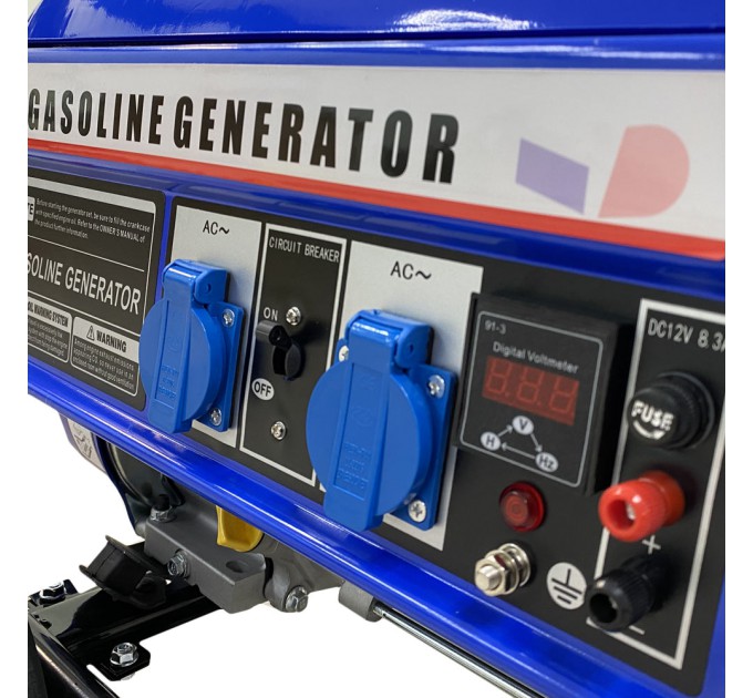 Бензиновий генератор BISON BS4500 максимальна потужність 3.5 кВт