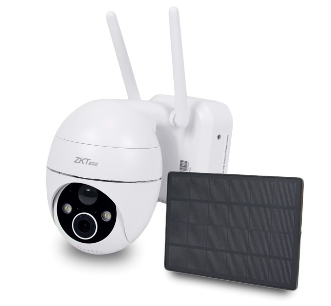IP-відеокамера 3 Мп ZKTeco C4DS WiFi Solar PTZ для системи відеонагляду