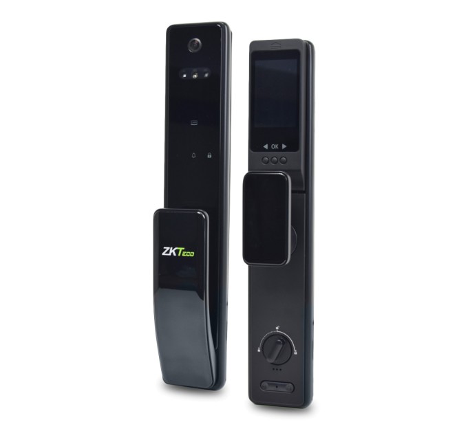 Smart замок ZKTeco HBL400 з Wi-Fi, скануванням обличчя, відбитка пальця, карт Mifare, паролей, робота з мобільним додатком