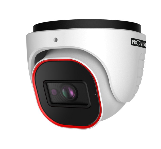 IP-відеокамера 2 Мп Provision-ISR DI-320IPSN-28-V4 (2.8 мм) з вбудованим мікрофоном і відеоаналітикою для системи відеонагляду
