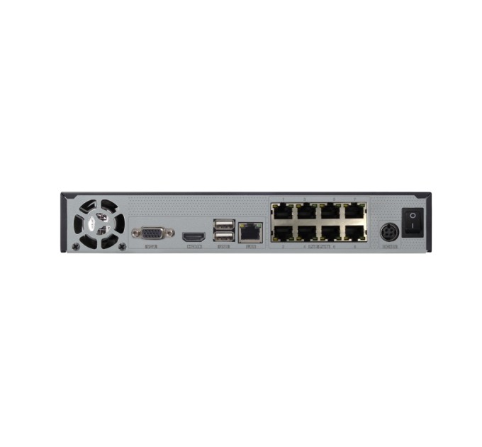 IP-відеореєстратор 8-канальний Provision-ISR NVR5-8200PXN(MM) з PoE та відеоаналітикою для систем відеоспостереження