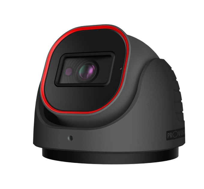 IP-відеокамера 4 Мп Provision-ISR DI-340IPSN-28-G-V2 (2.8 мм) з вбудованим мікрофоном і відеоаналітикою для системи відеонагляду