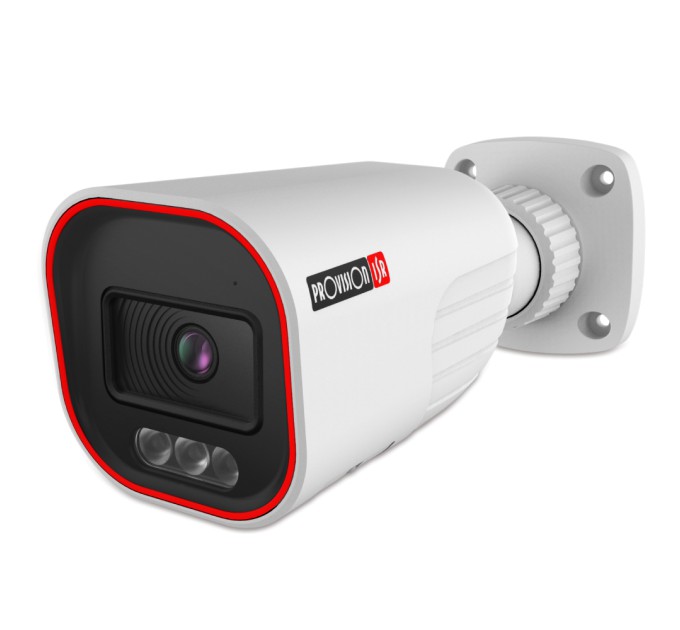 IP-відеокамера 4 Мп Provision-ISR BMV-340SRN-36 (3.6 мм) із вбудованим мікрофоном та відеоаналітикою для системи відеоспостереження