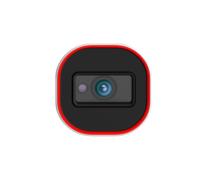 IP-відеокамера 4 Мп Provision-ISR DI-340IPEN-28-V4 (2.8 мм) з вбудованим мікрофоном і відеоаналітикою для системи відеонагляду