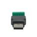 Роз'єм USB під затискач (male)