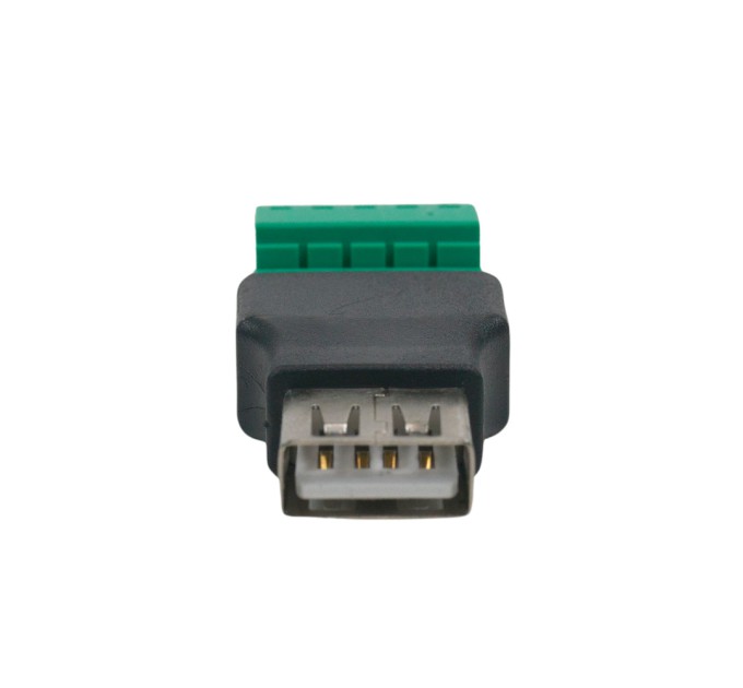 Роз'єм USB під затискач (female)