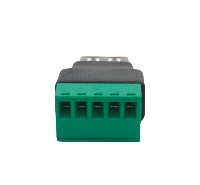 Роз'єм USB під затискач (female)