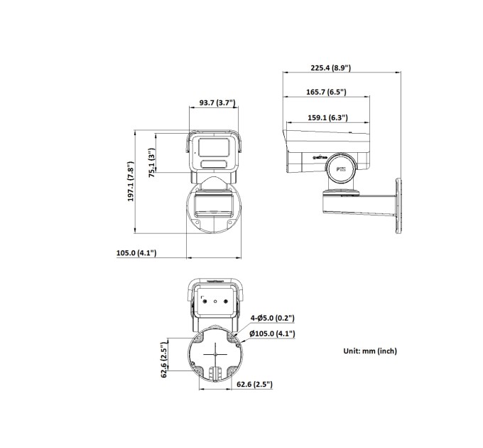 4 МП варіофокальна з мікрофоном Hikvision DS-2CD1A43G0-IZU(2.8-12mm)