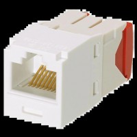 Модуль Mini-Com RJ45 UTP, кат.5е, білий Panduit CJ5E88TGAW